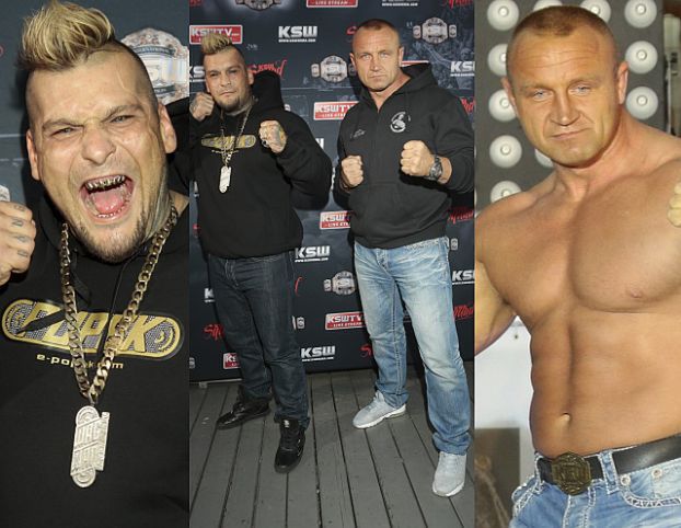 Popek i Pudzian pobiją się na KSW... (FOTO)