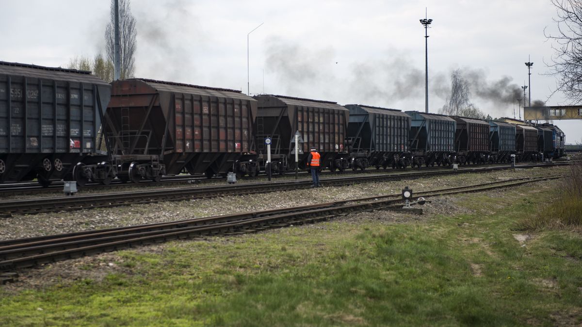 Protest AgroUnii w Hrubieszowie
Hrubieszow 12.04.2023 Proba blokady torow kolejowych w Hrubieszowie przez AgroUnie w protescie przeciwko importowi i braku cla na ukrainskie zboze.,Image: 768915432, License: Rights-managed, Restrictions: , Model Release: no, Credit line: Attila Husejnow / Forum
Attila Husejnow / Forum
hrubieszow, agrounia, import, zboz, zboza, ukrainskiego, ukrainskie, tory, kolejowe, blokada, torow, kolejowych, granica, ukrainska, polska, polsko, rolnik, rolnicy, clo, przejazd, pociag, wagon, wagony, zboze, policja, policjant, policjanci, ceny, niskie, produkty, rolne, spozywcze, sily, policyjne