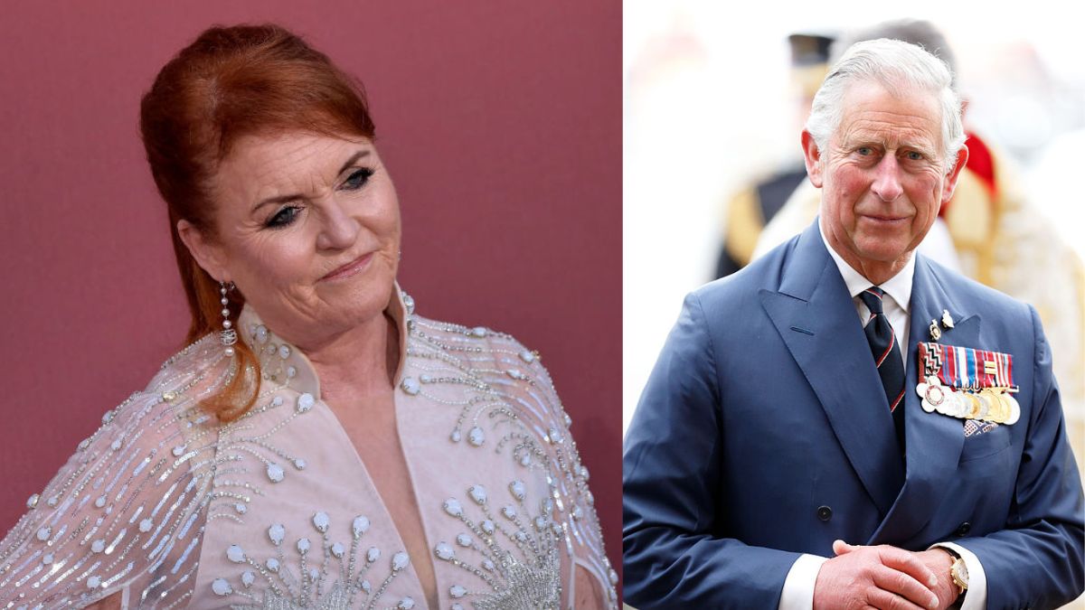 Król Karol III odniósł się do głośnego wystąpienia Fergie w Cannes