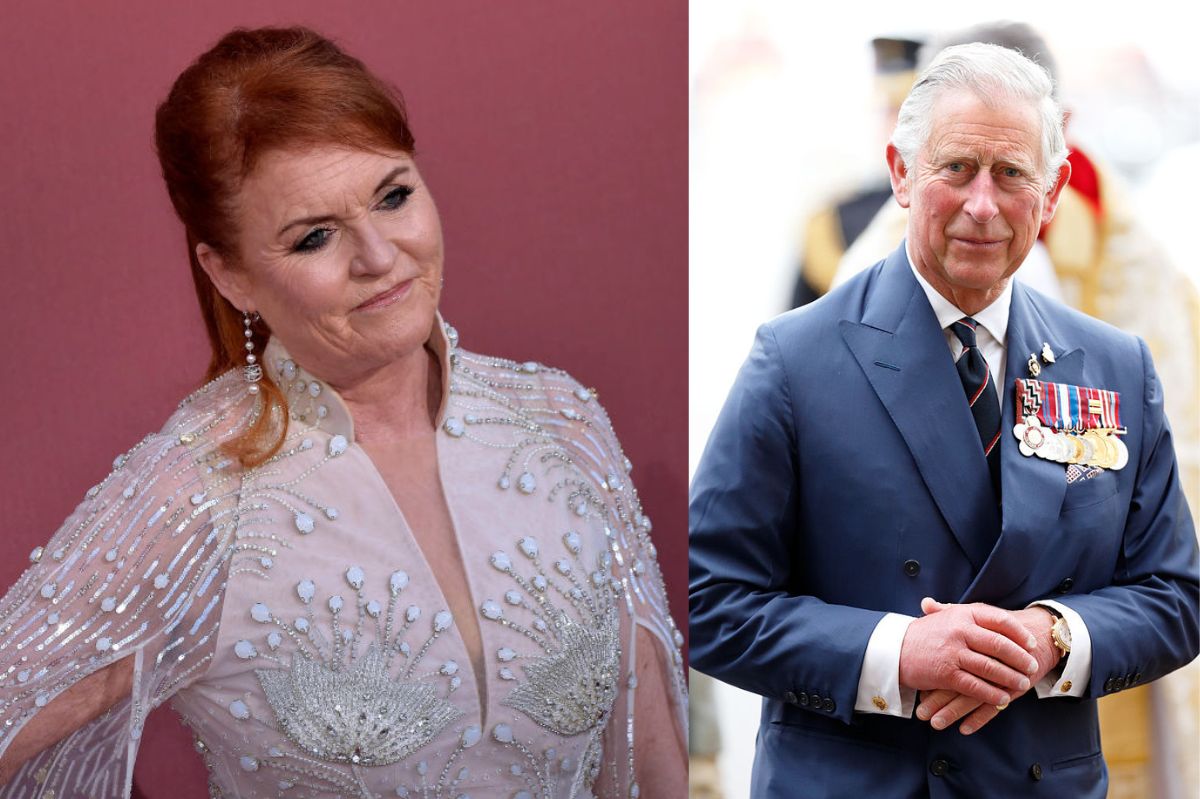 Król Karol III odniósł się do głośnego wystąpienia Fergie w Cannes