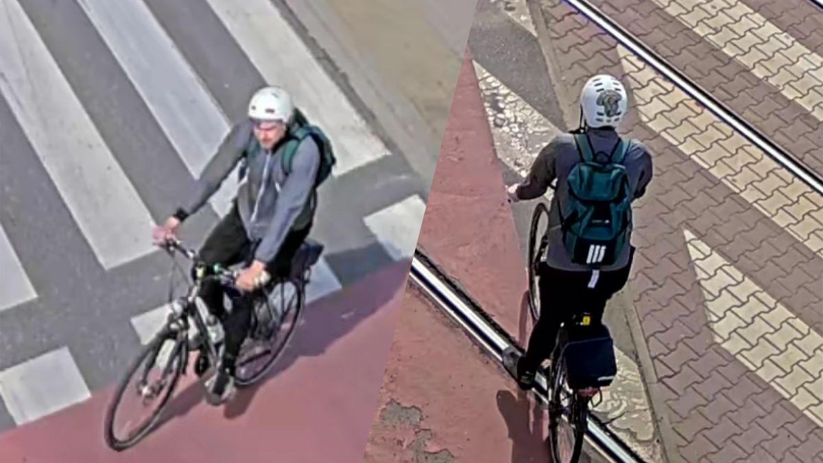 Skandaliczne zachowanie rowerzysty. Są nowe informacje z policji