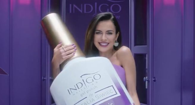 Natalia Siwiec reklamuje lakiery do paznokci Indigo Nails (wideo)