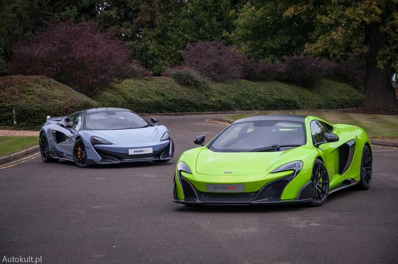 McLaren 675 LT i 600 LT (fot. Mateusz Żuchowski)