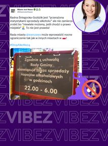 Nocny zakaz sprzedaży alkoholu w Warszawie. Radni KO są przeciwko