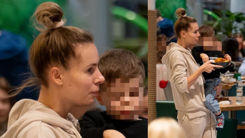 Izabela Janachowska buszuje po galerii handlowej w SKARPETKACH ZA 700 ZŁOTYCH