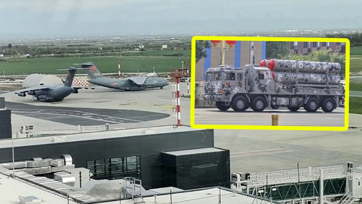 Na lotnisku w Belgradzie zauważono chińskie samoloty transportujące zestawy rakietowe HQ-22