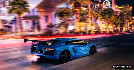 Jak powstało to zdjęcie Lamborghini Aventadora?