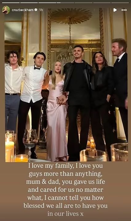 InstaStories Cruza Beckhama