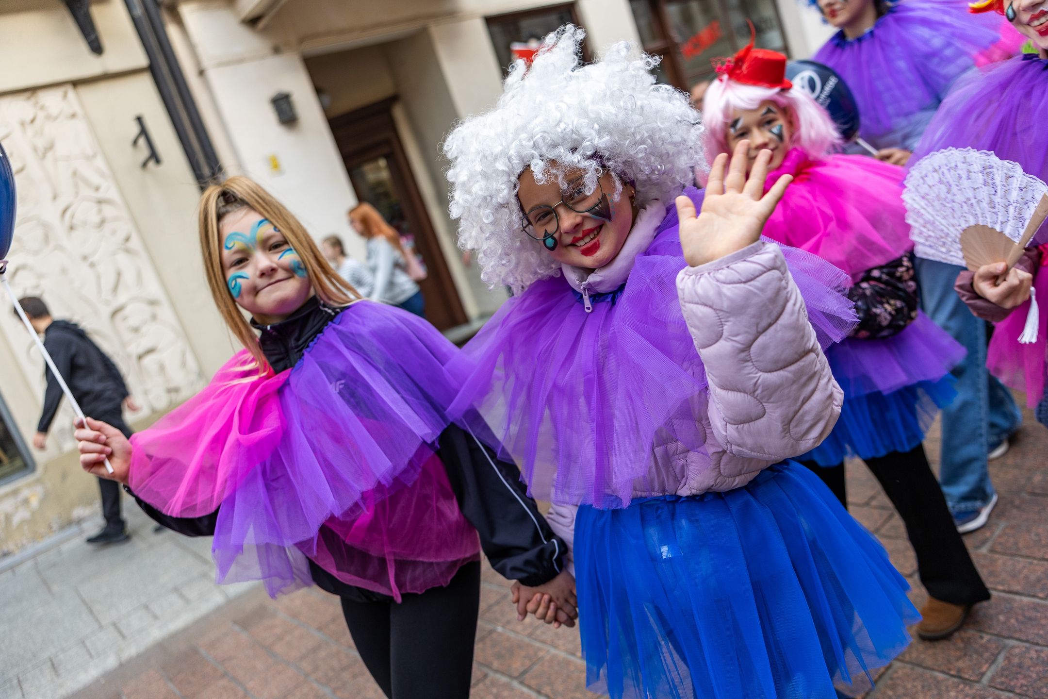 Parada przed festiwalem Spotkania 