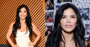 Lauren Sanchez wdzięczy się na otwarciu wystawy. Ukochana multimiliardera postawiła na WYDEKOLTOWANĄ, białą sukienkę. Klasa?