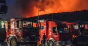 KOLEJNI CHODZIESCY STRAŻACY WYJECHALI GASIĆ POŻARY W GRECJI