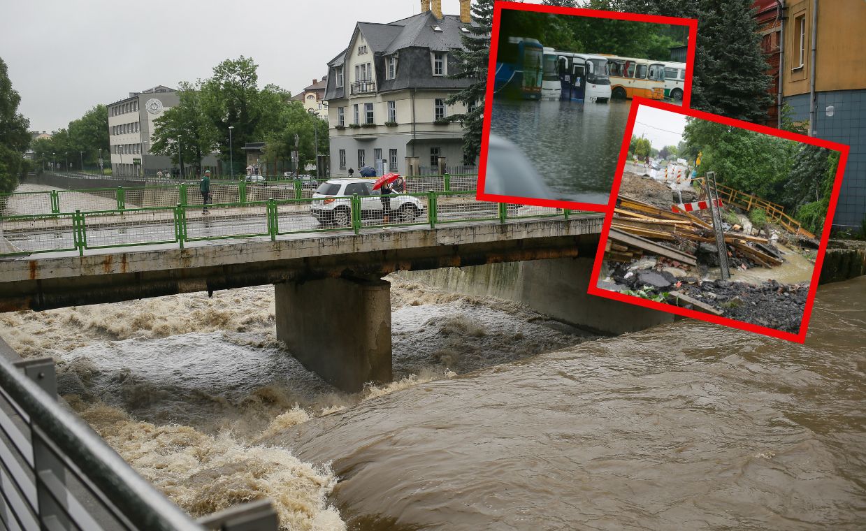 Cmentarz pod wodą, są zdjęcia. Prezydent miasta ogłasza alarm