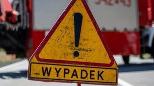 Wypadek na autostradzie A1 w okolicach Radomska. Zderzyły się dwa busy