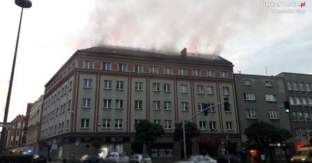Tarnowskie Góry. Pożar kamienicy, ewakuowanych 25 osób