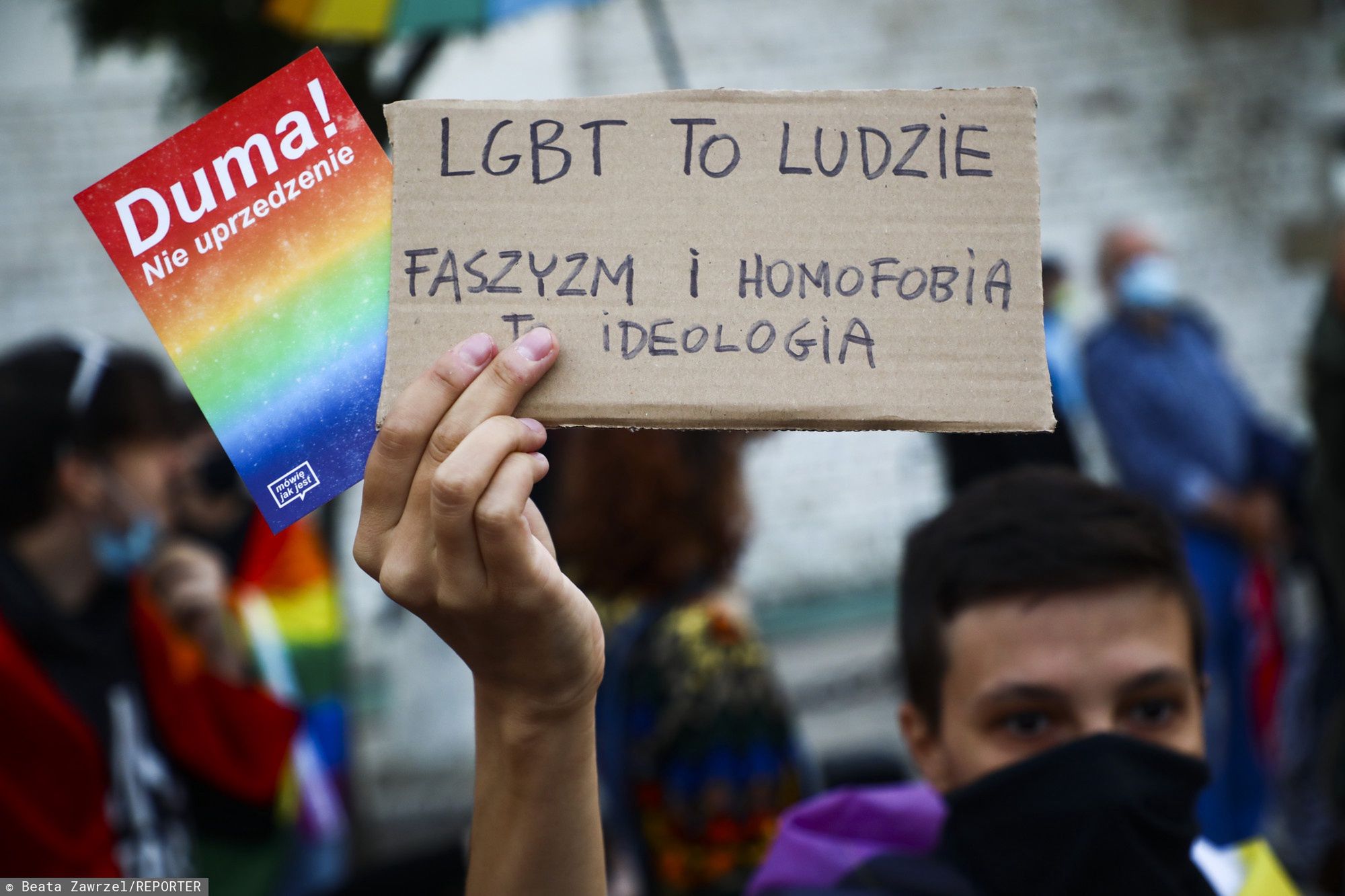 "LGBT to ludzie, nie ideologia"