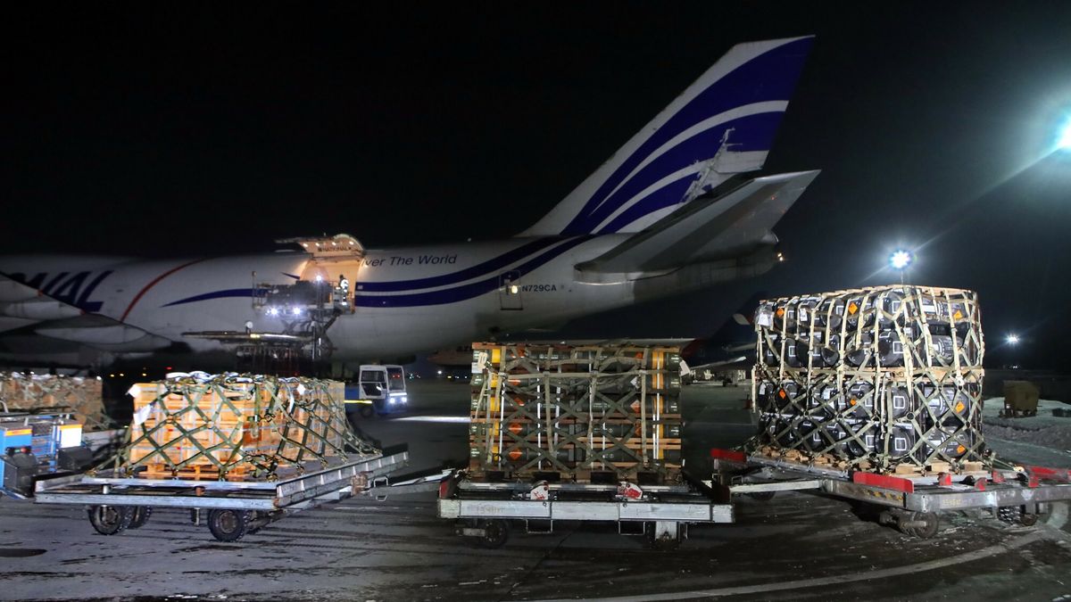 Amerykańska broń dla Ukrainy. Zdjęcie archiwalne 