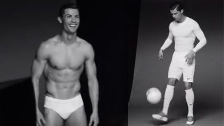 Ronaldo w reklamie majtek!