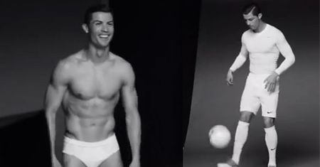 Ronaldo w reklamie majtek!