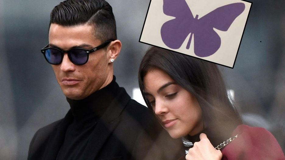 Cristiano Ronaldo stracił jedno z bliźniąt. Co oznacza fioletowy motyl?