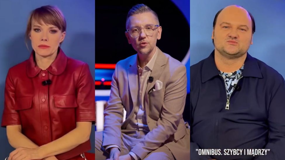 Czeczot, Gąsiorowska i Stankiewicz w "Omnibus — szybcy i mądrzy"