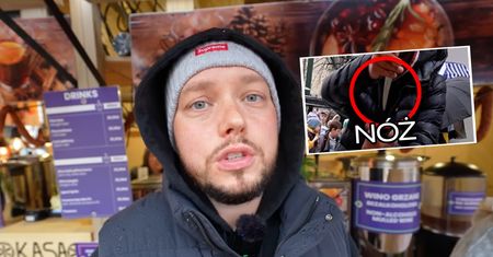 Niebezpieczna sytuacja Książula i jego ekipy w Krakowie. Mężczyzna groził im NOŻEM
