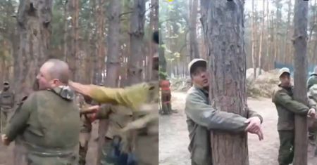 Przywiązali swoich ludzi do drzewa. Kara w Rosji za picie