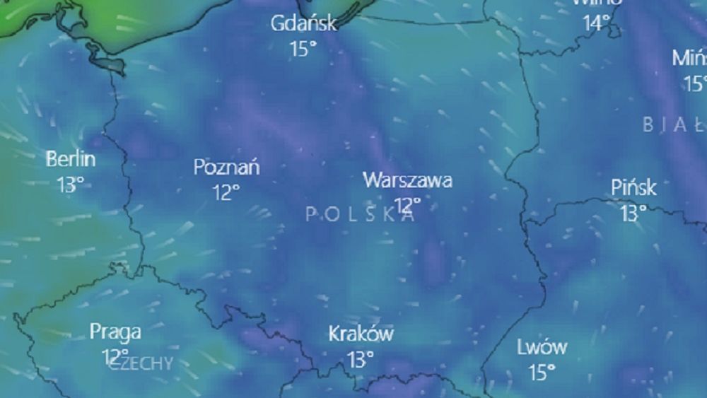 Pierwsze przymrozki z Polsce 