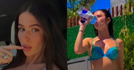 Roksana Węgiel W BIKINI smaży się nad basenem w Los Angeles. Taka to pożyje? (FOTO)