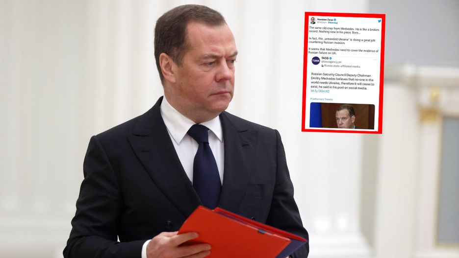 "Stare pierdoły Miedwiediewa". Ostre słowa z Polski