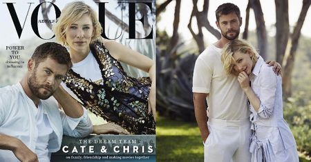 Cate Blanchett i Chris Hemsworth pozują dla "Vogue'a"