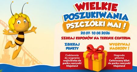 Lato w Galerii Copernicus – na tropach Pszczółki Mai i w poszukiwaniu dobrej energii