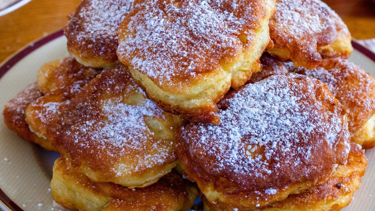 Moja babcia smażyła przedwojenne racuchy
