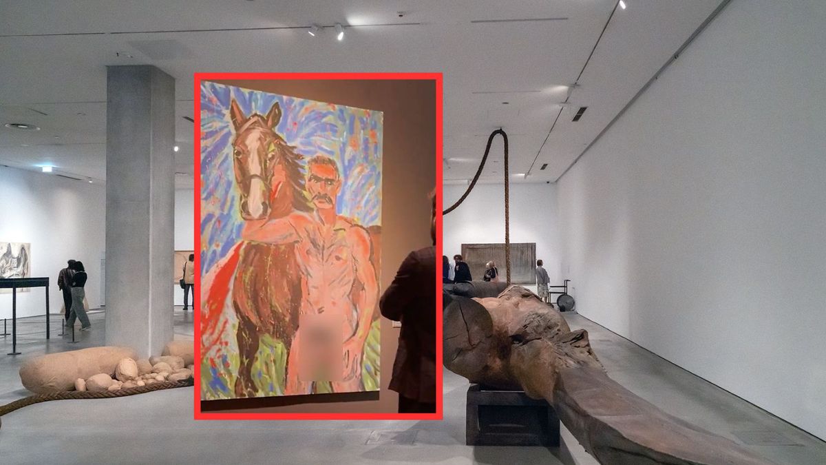 Obraz z Piłsudskim wywołał burzę