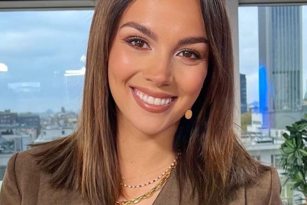 Ice blue is summer 2026's top colour — Krupińska-Karpiel wears it on morning TV