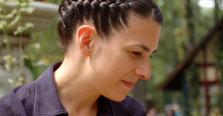 Fryzura koszyczek