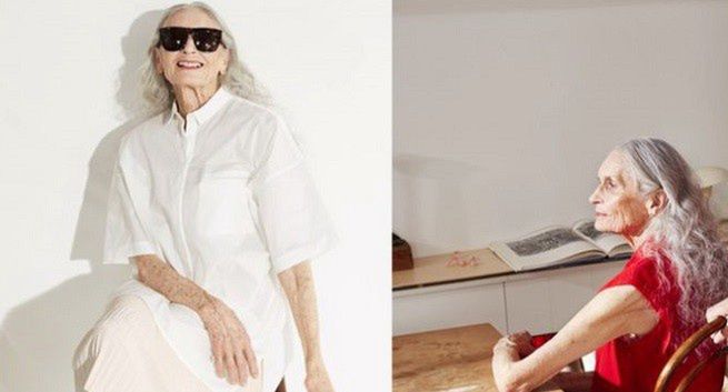 80-letnia modelka w kampanii reklamowej Vans