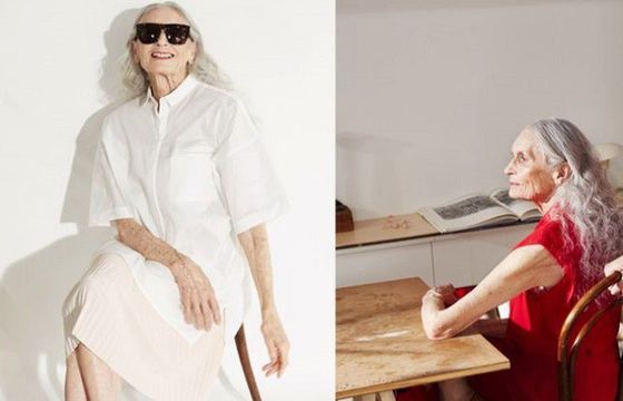 80-letnia modelka w kampanii reklamowej Vans