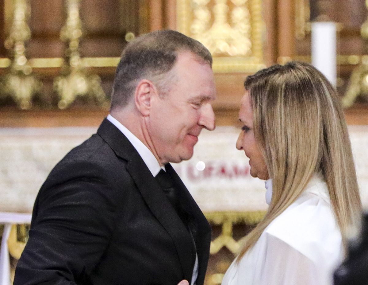 Joanna i Jacek Kurscy 18 lipca 2020 r. powiedzieli sobie sakramentalne "tak" 