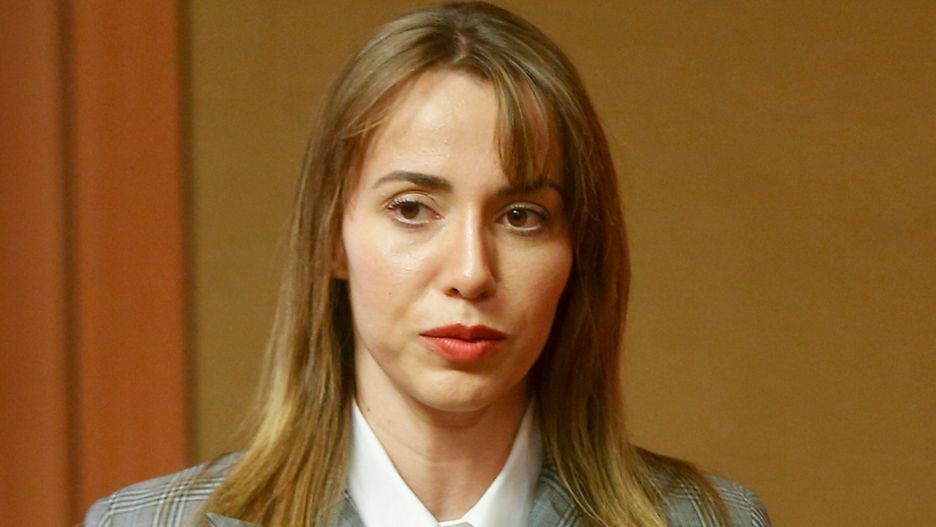 Marianna Schreiber wzięła udział w procesji w święto Bożego Ciała