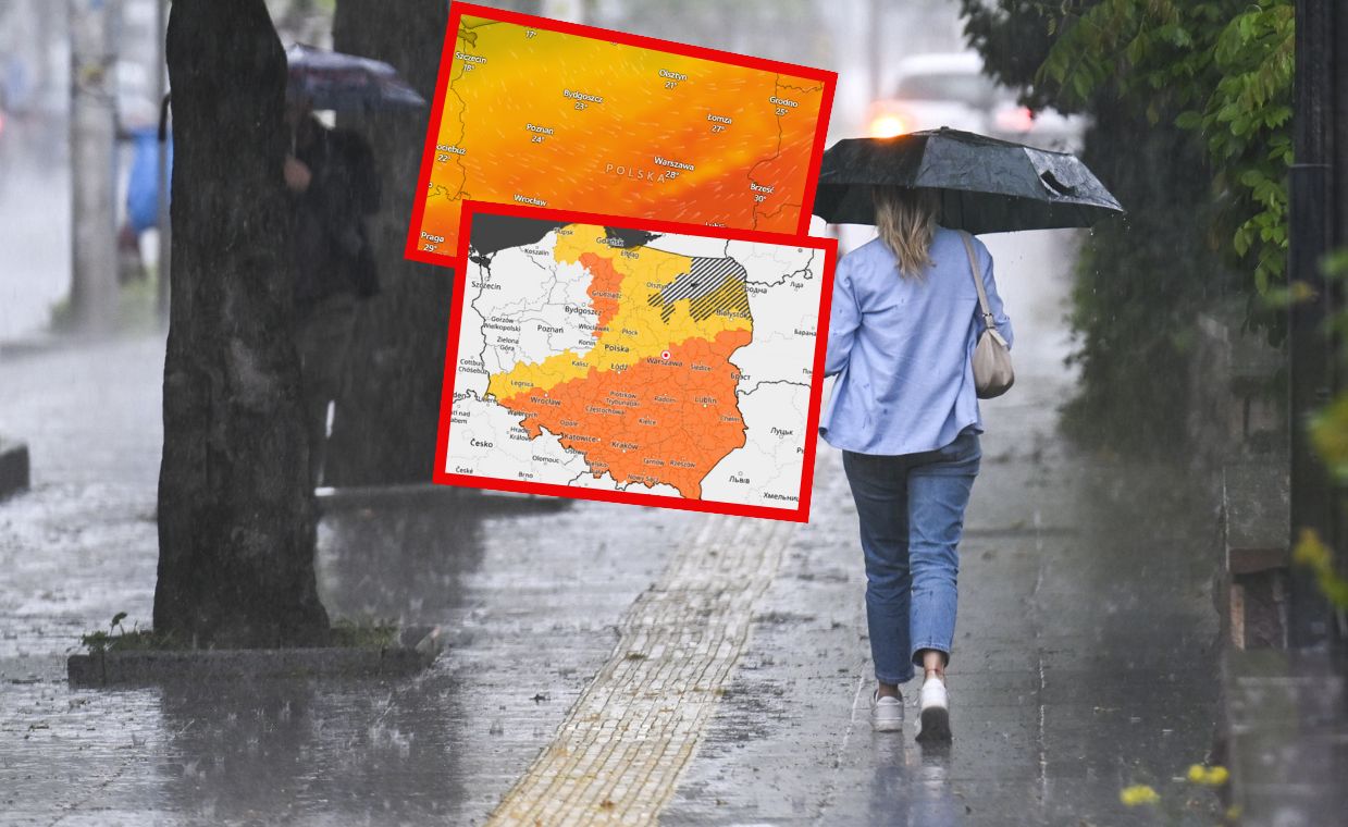 Nadciąga znad Niemiec. Pół Polski w pomarańczowych alertach