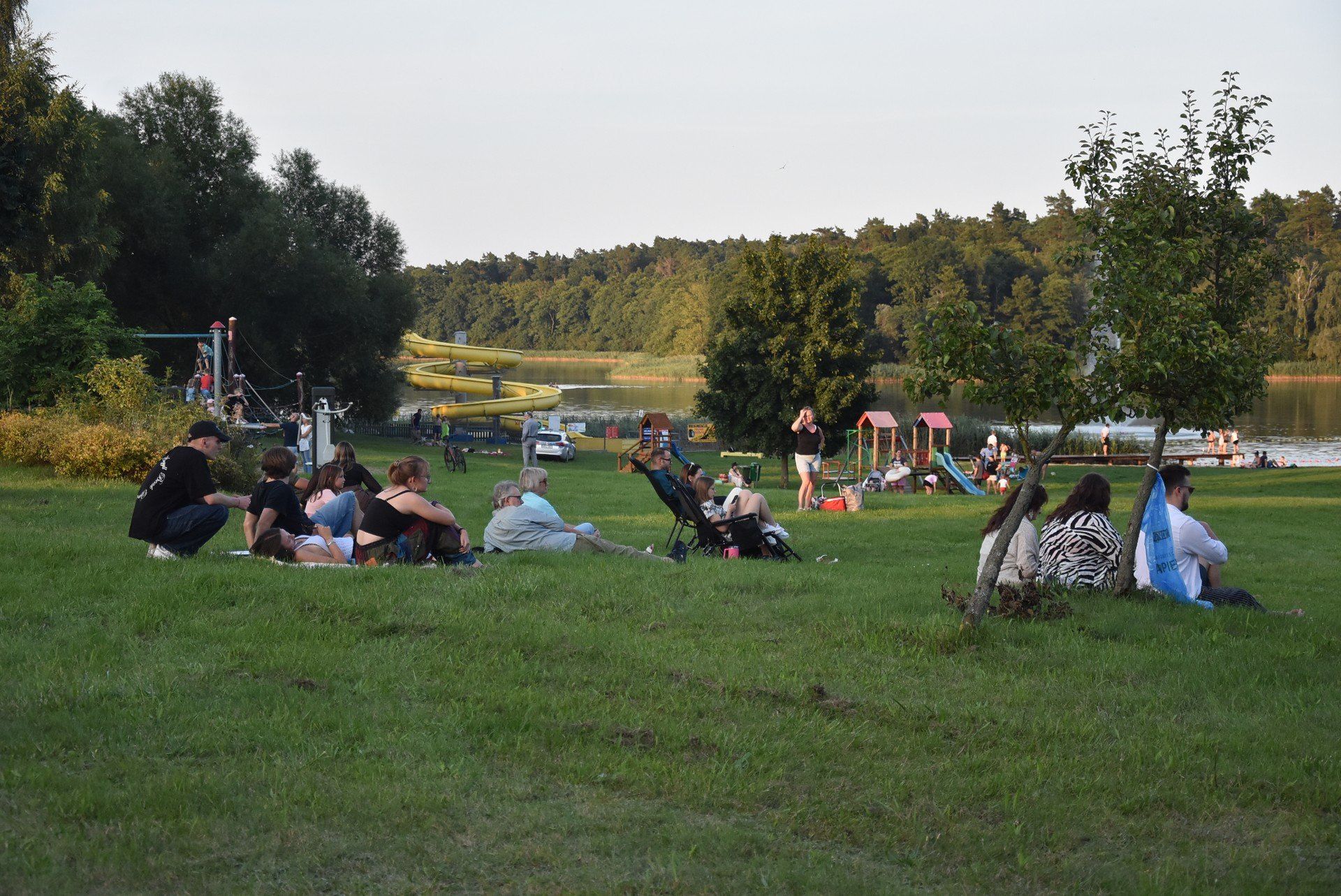 Koncert na plaży w Kobylcu