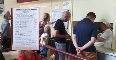 Poszłam na obiad do kultowego baru mlecznego. Na paragon patrzyłam z niedowierzaniem