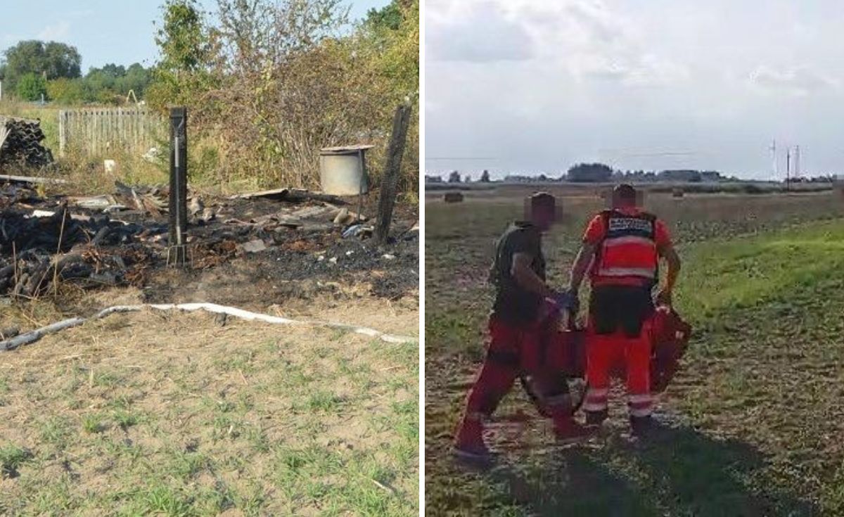 Biała-Podlaska. Tragiczny wypadek podczas próby gaszenia pożaru trawy