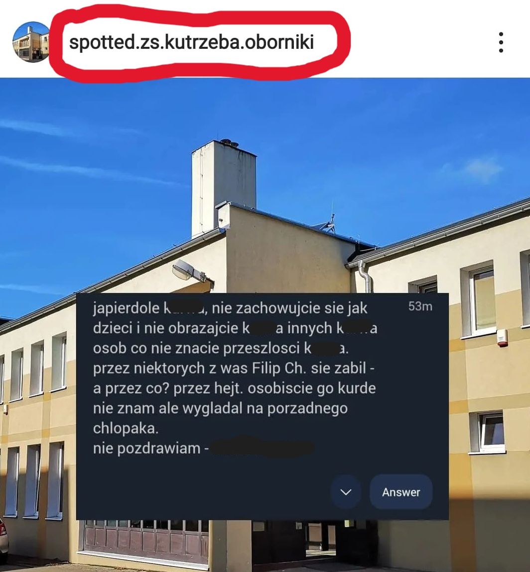 Grupa hejterów działała głównie w sieci.