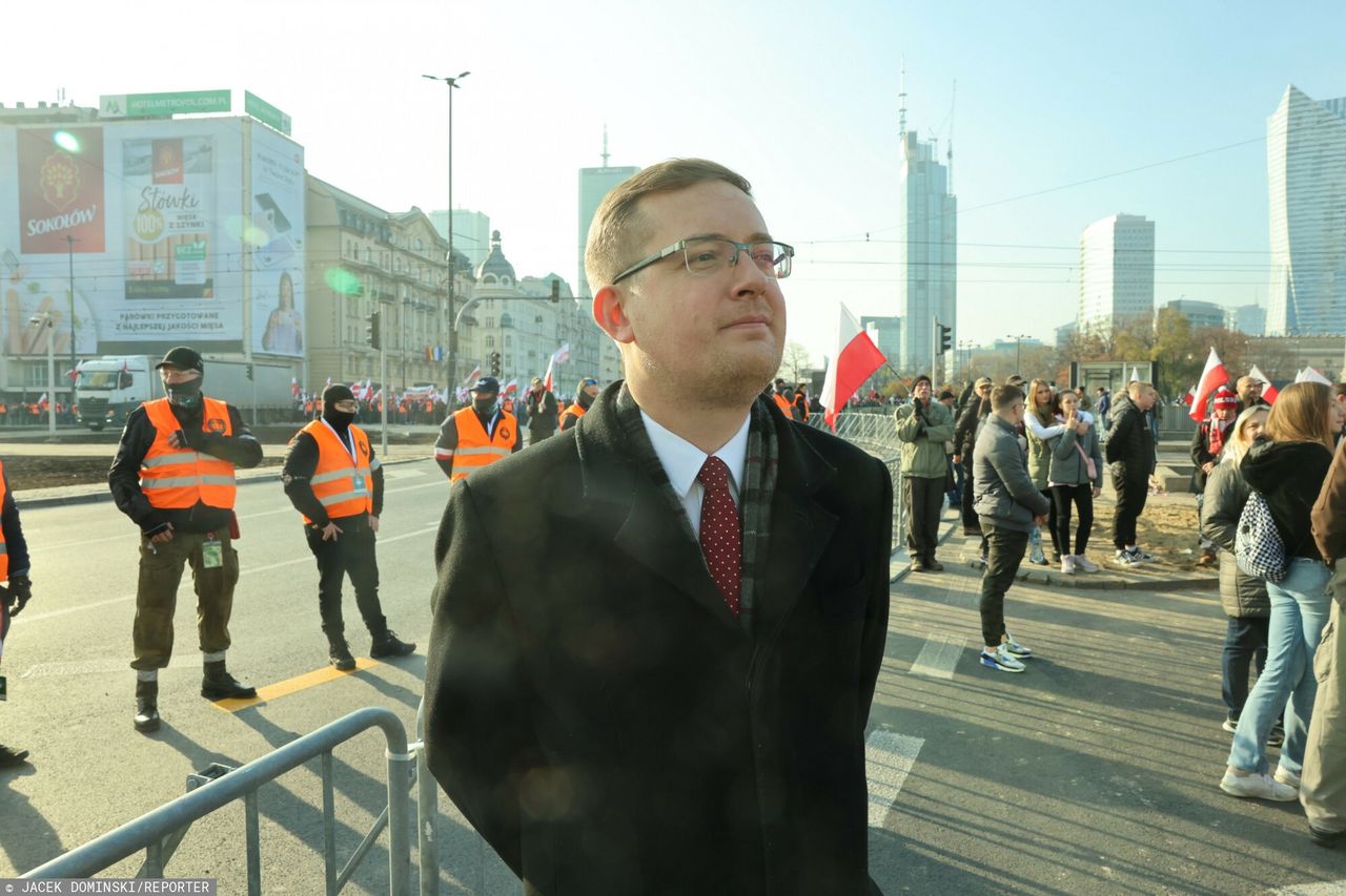 Mocne słowa na Marszu Niepodległości w Warszawie. Winnicki przeszedł siebie