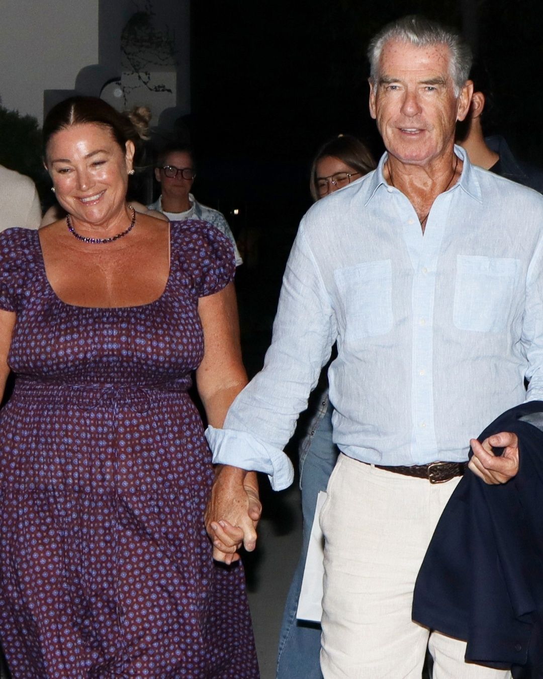 Pierce Brosnan z żoną