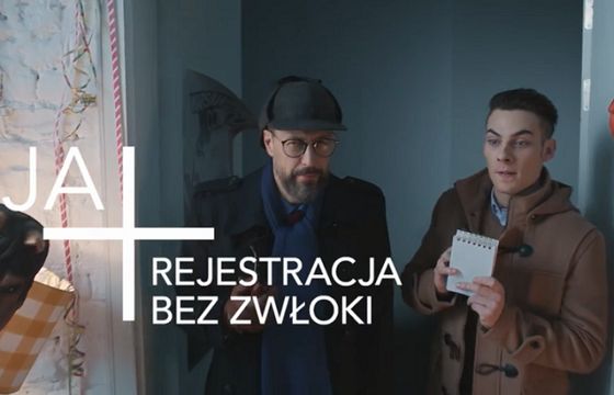 Szymon Majewski jako detektyw zachęca do rejestrowania bez zwłoki numerów prepaidowych w Plusie (wideo)