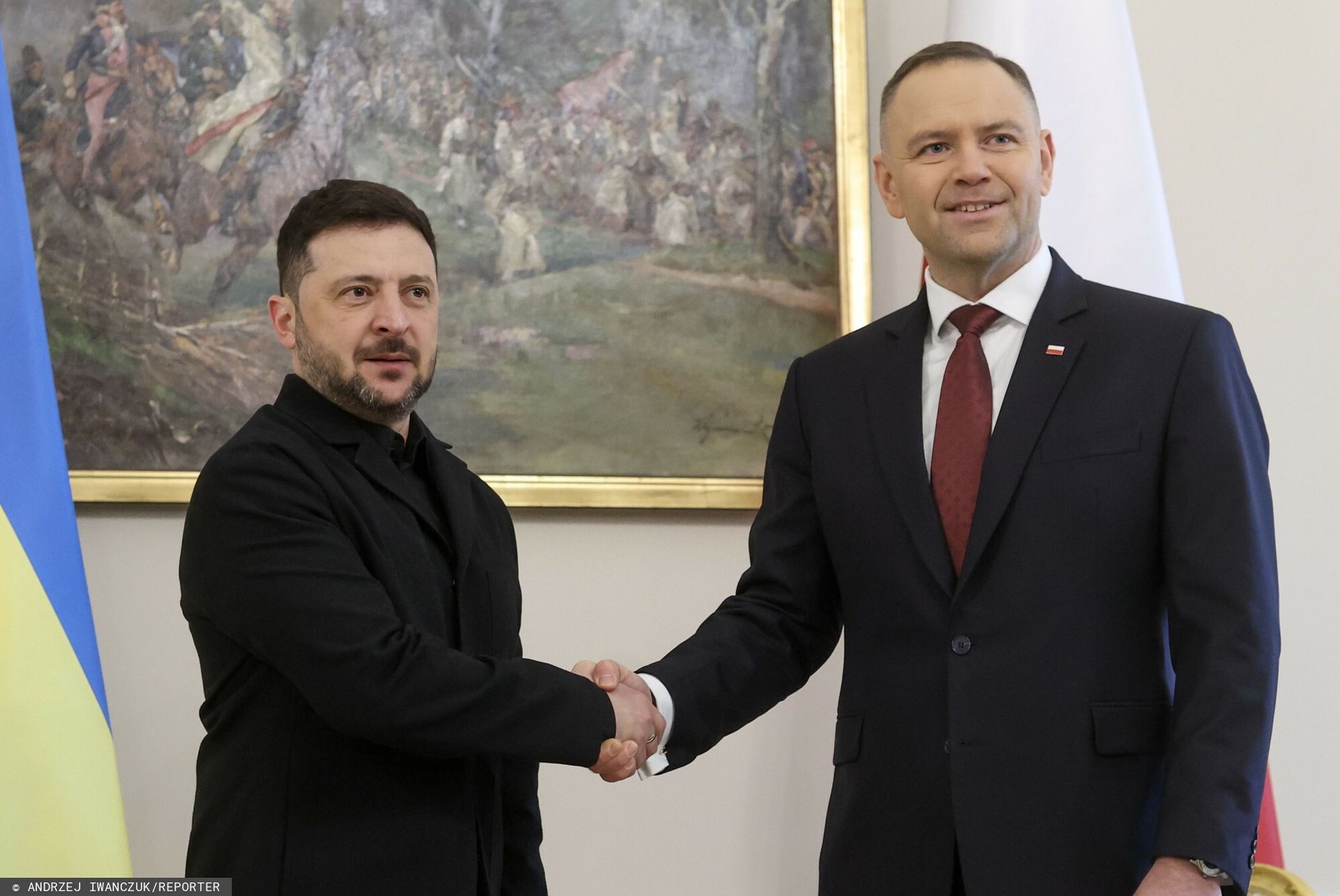 Zełenski: Bez Ukrainy nikt nie obroni Polski. Zaprasza Nawrockiego do Kijowa
