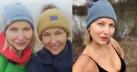 Joanna Moro MORSUJE z Anną Popek cztery tygodnie po porodzie! "Żaden wirus mi niestraszny" (FOTO)