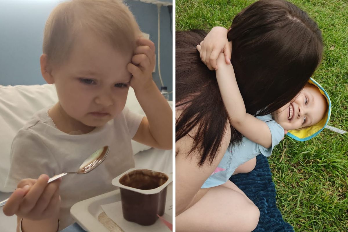 Eva większość czasu spędza w szpitalu, ale ma też lepsze dni